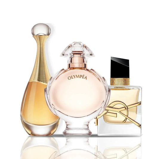 Set 3 Profumi | J'Adore Dior + Olympea + Yves Saint Laurent Libre